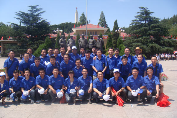 西柏坡參觀學習